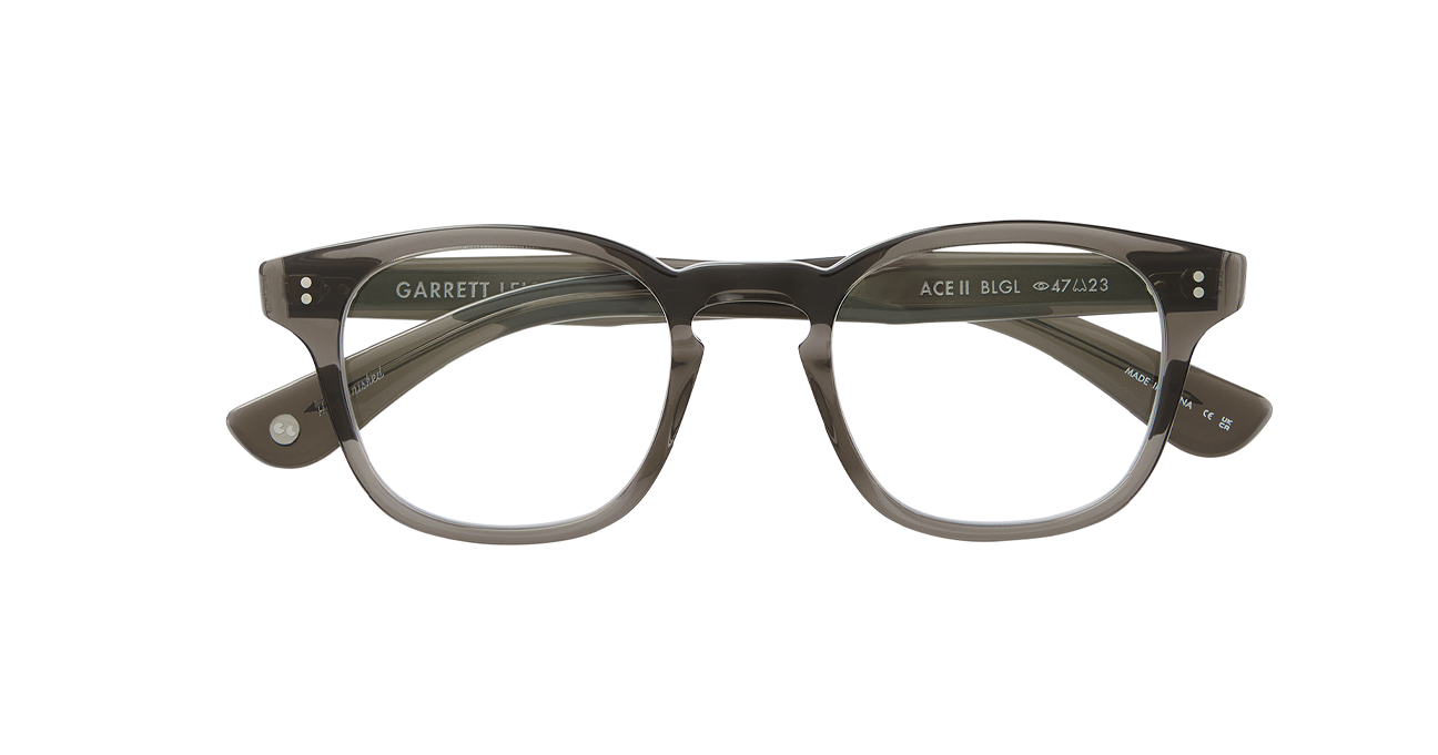 Our cult-favorite Ace Sun transformed into an optical. Ace II reflects the standard way in which we design and create premium eyewear. We’re not reinventing the wheel here – just putting some rims on ‘em.