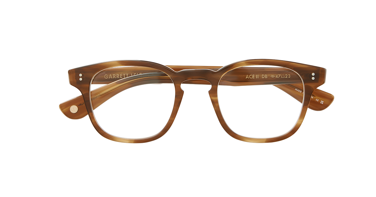 Our cult-favorite Ace Sun transformed into an optical. Ace II reflects the standard way in which we design and create premium eyewear. We’re not reinventing the wheel here – just putting some rims on ‘em.
