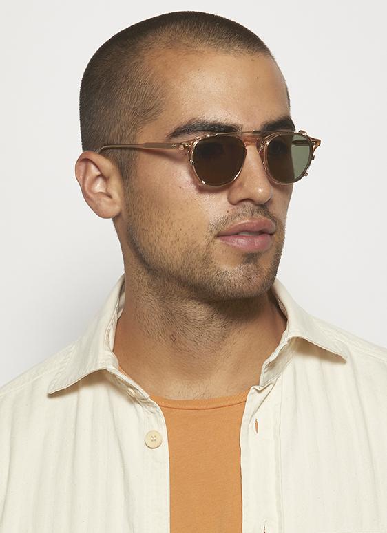 Garrett leight hot sale hampton clip