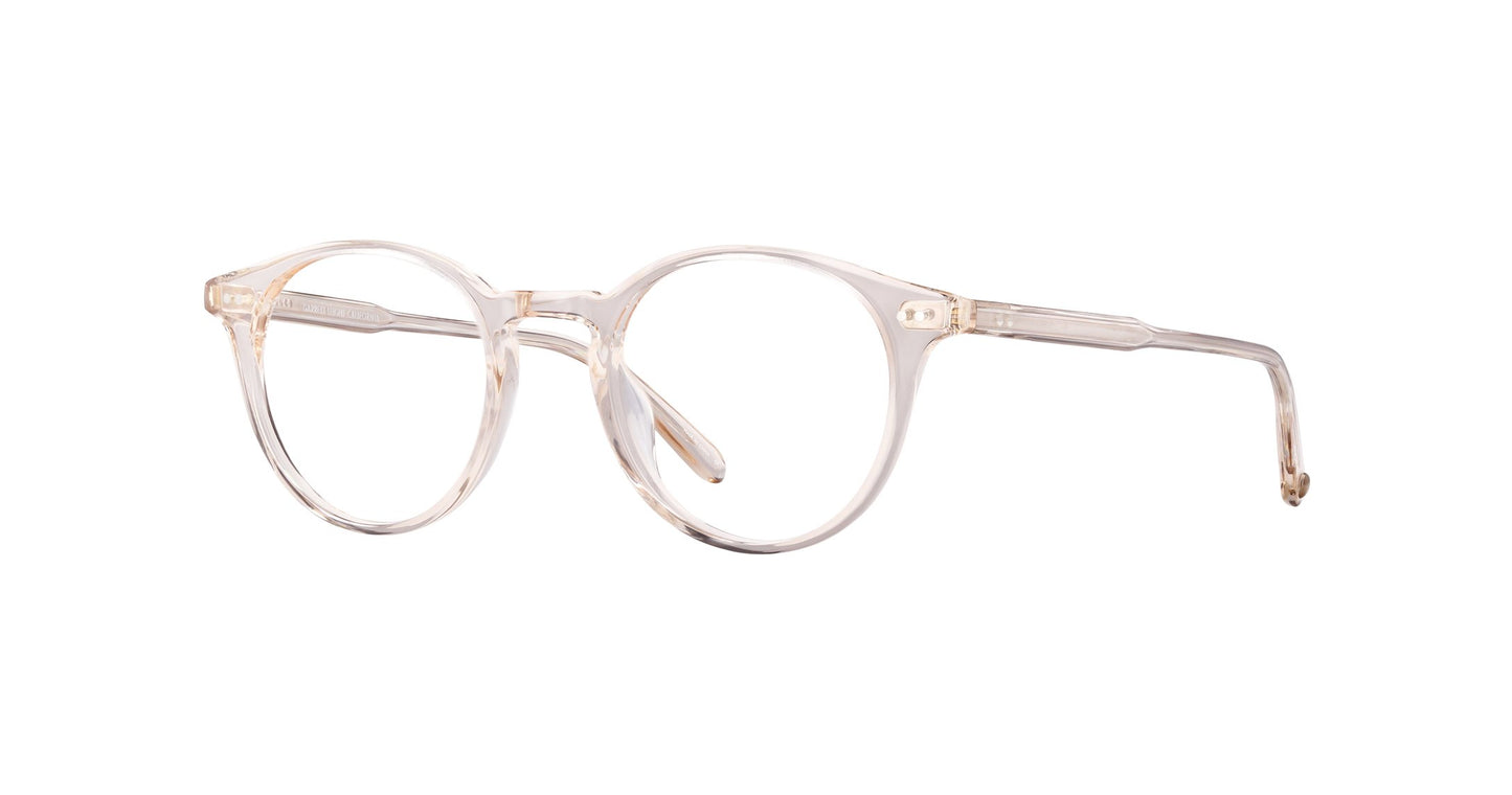 Inspired by the mid-century, Clune Shell Crystal is a modern take on the classic P3 eyeglass silhouette, with a distinctive round shape and lightweight acetate construction. Hand Finished in LA. Now Available in Toronto, Canada.
