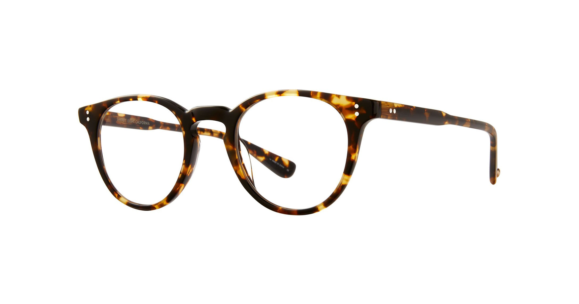 A bold silhouette and minimal hardware make the Clement Tuscan Tortoise striking in its simplicity. Thoughtfully pared back with a new temple design, these eyeglasses evoke the spirit of Andy Warhol. Handcrafted in California. Now Available in Toronto, Canada.
